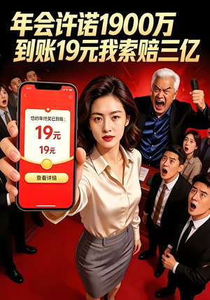 年会许诺1900万，到账19元我索赔三亿（75集）这个短剧太好看了吧