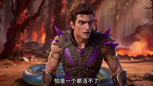 开局一条蛇，无限进化（83集）火爆短剧正在热播