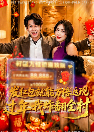 发红包就能万倍返现，过年我炸翻全村（80集）大结局直达的短剧推荐