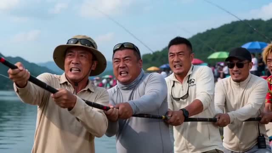 重生成鱼：开局带老爸坑疯全网钓鱼佬（47集）在红果短剧app免费看